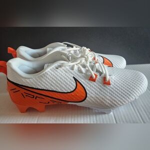Nike Vapor Edge Speed 360 White Orange Football Cleat